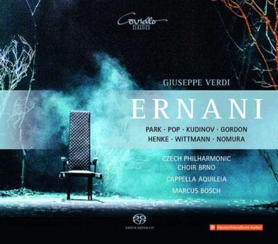 Mehr über den Artikel erfahren Giuseppe Verdi: Ernani (Cappella Aquileia, Marcus Bosch)